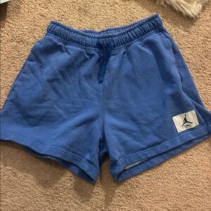 Womens Blue Jordan Shorts